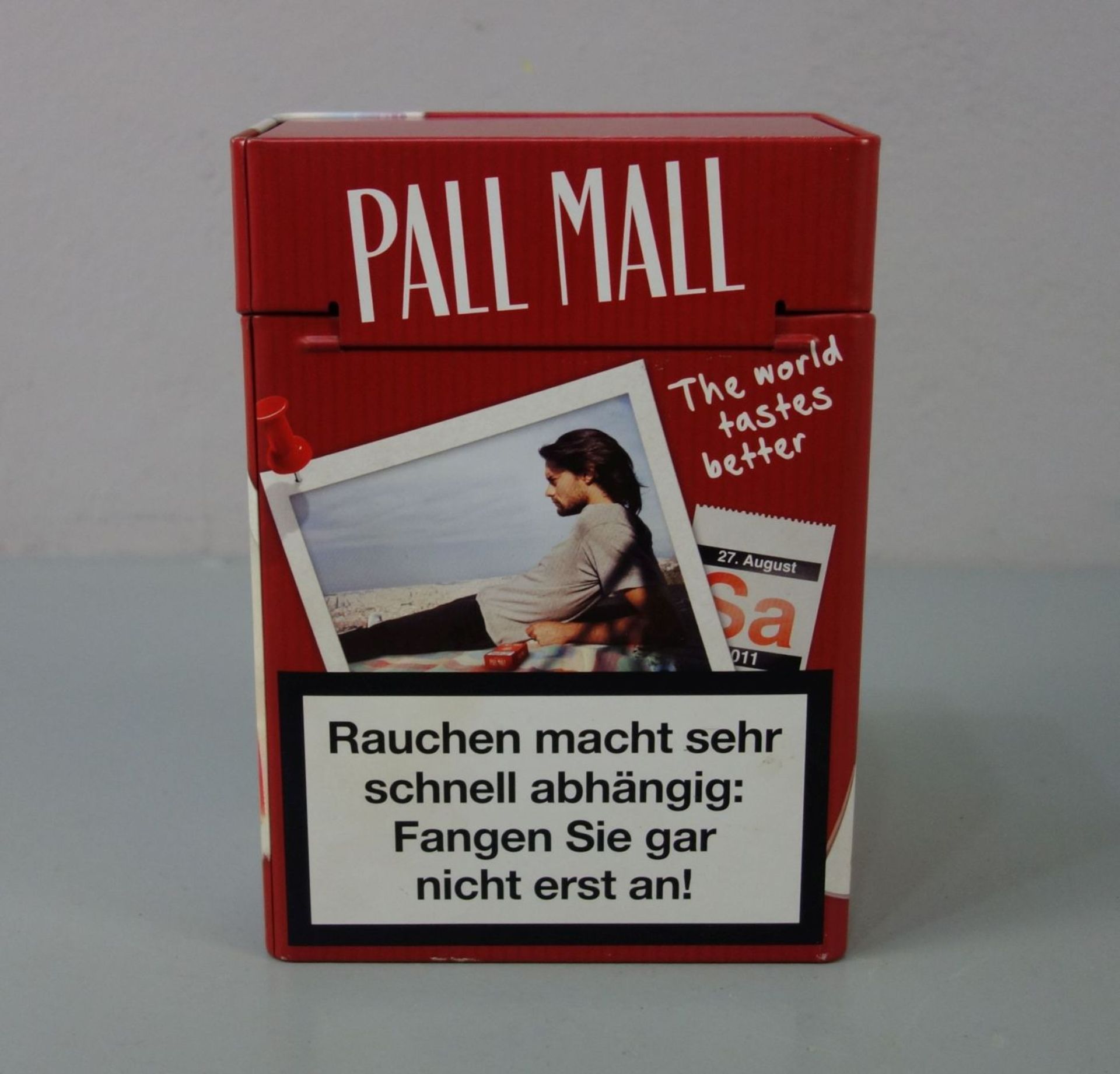 ZIGARETTEN - WERBUNG / BLECHDOSE "PALL MALL" - Bild 4 aus 5