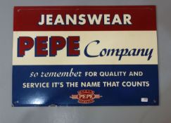 WERBESCHILD "Pepe Company"