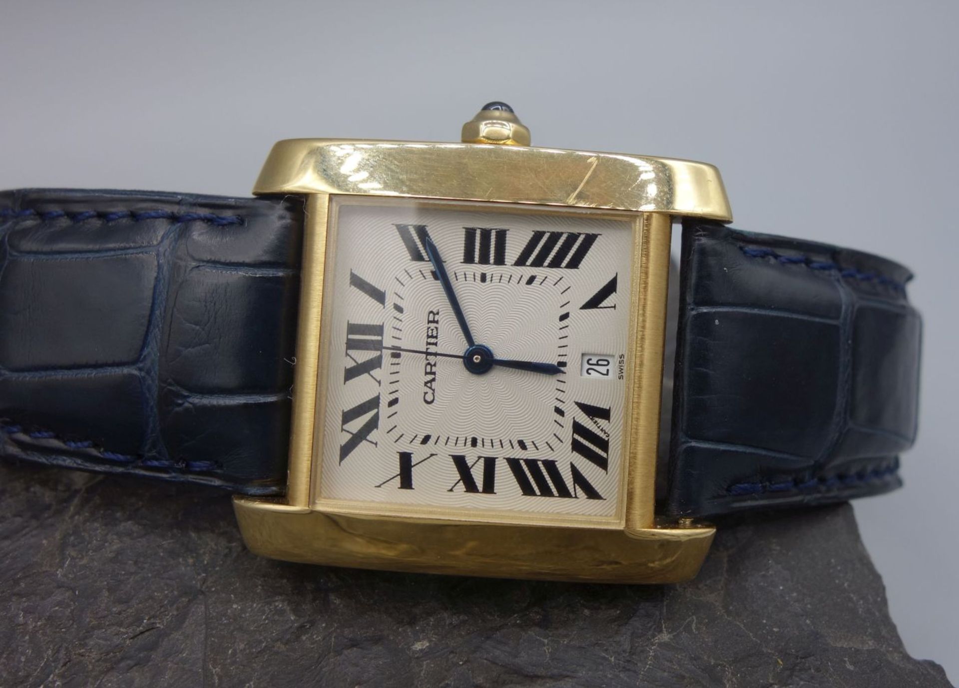 ARMBANDUHR CARTIER TANK FRANCAISE - Image 4 of 9