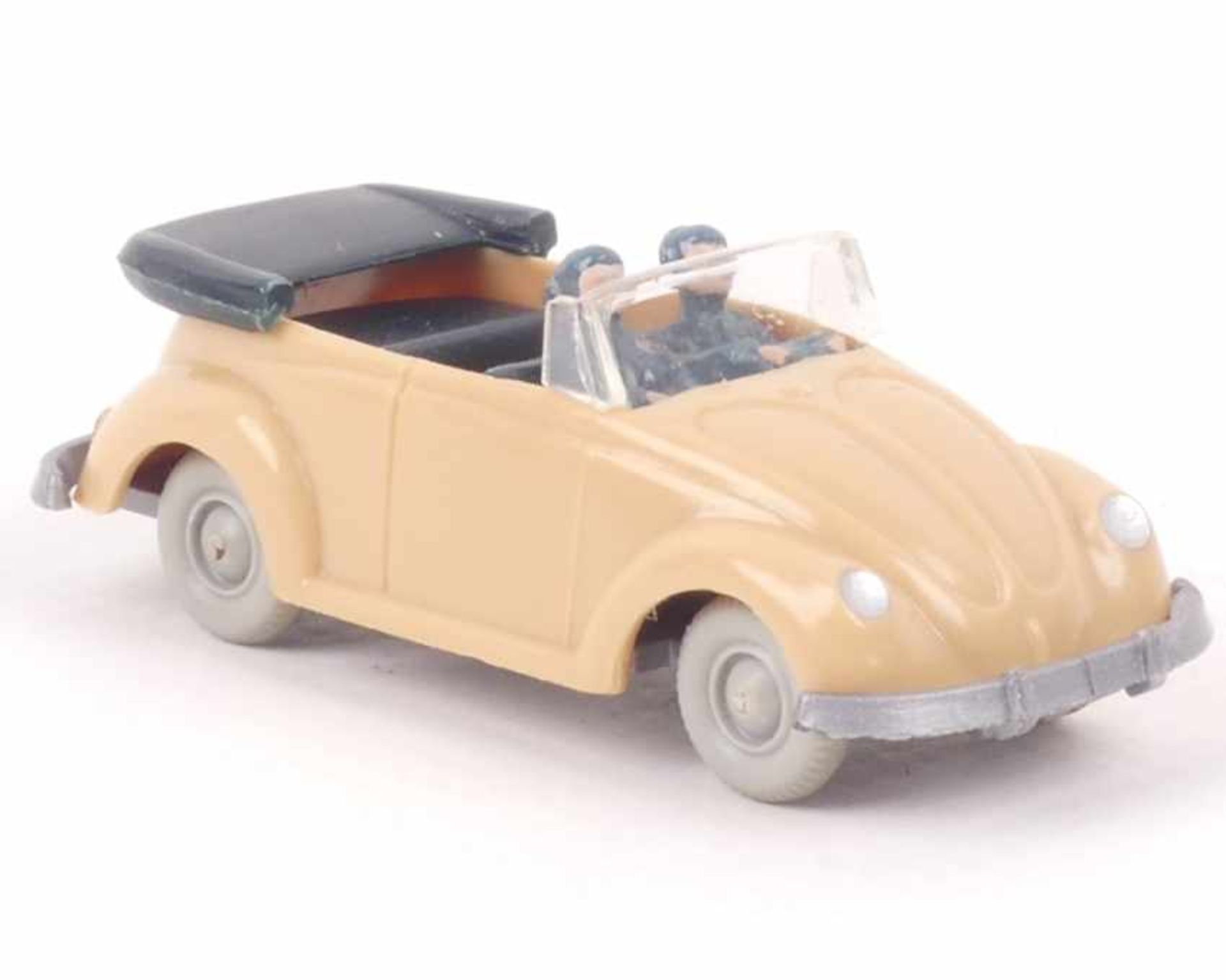 Wiking VW Käfer Cabrio beige 33/3u, IE schwarzgrün, neuwertig