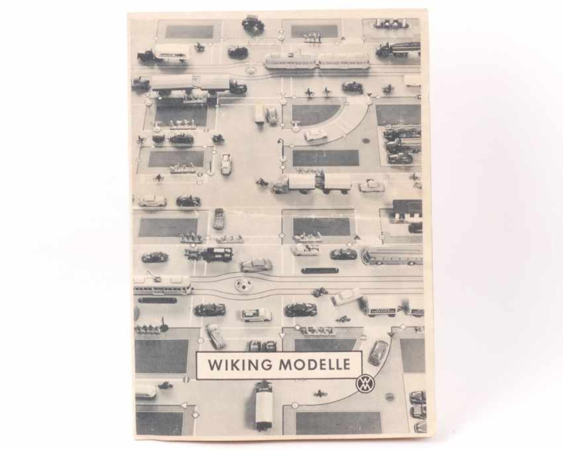Wiking Wiking Katalog 1955 DIN A3 auf DIN a 5 gefaltet, Druckvermerk 300/10.55, Lagerspuren und