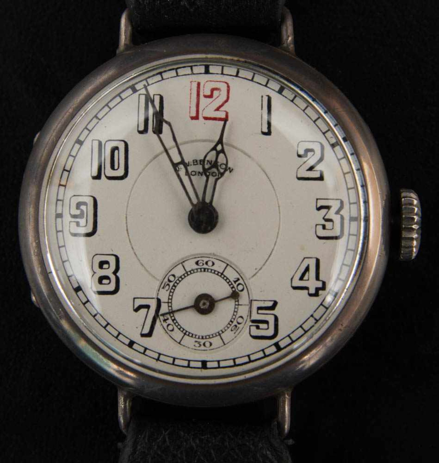 J.W. BENSON LONDON ARMBANDUHR, Mechanisch no. 121632 - Bild 2 aus 4