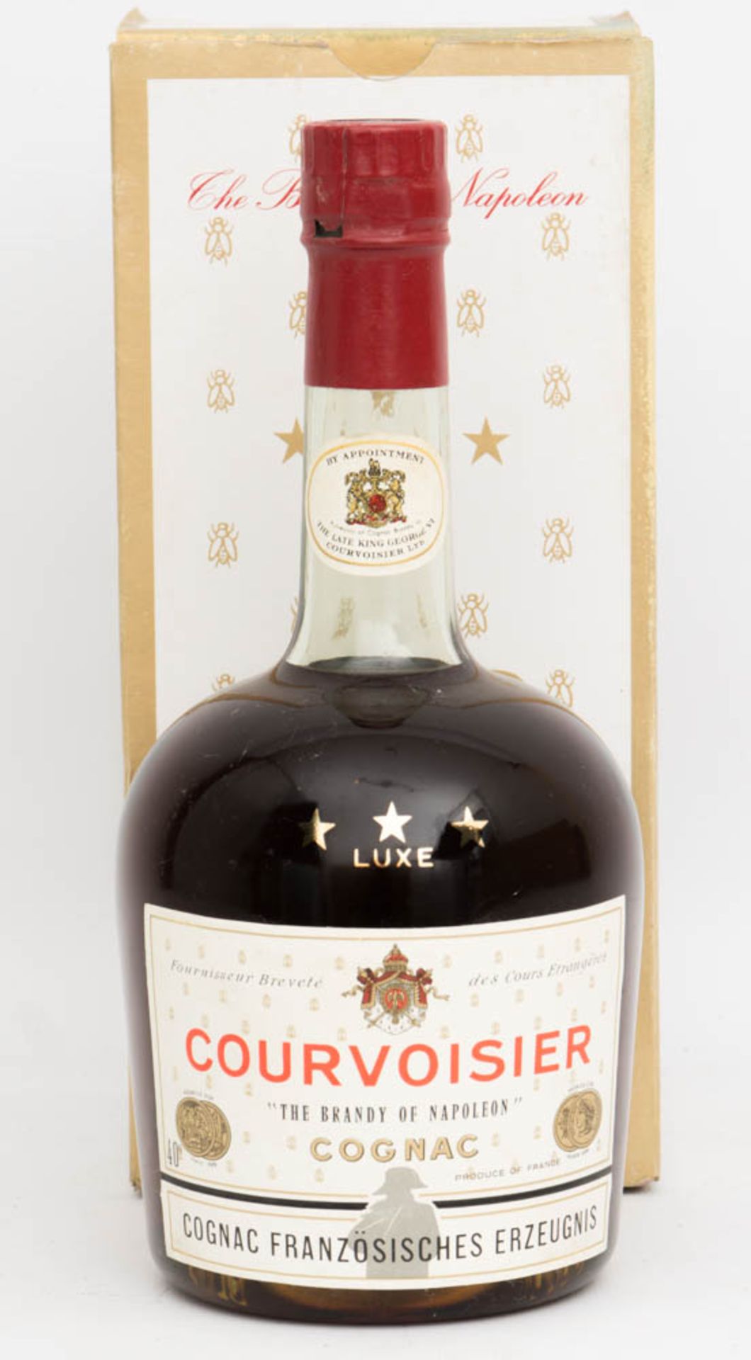 COURVOISIER, Cognac Luxe, The Brandy of Napoleon.