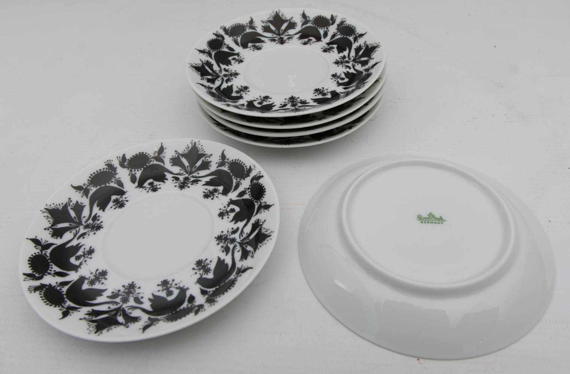 ROSENTHAL, Mocca Service 6 Teilig, Hilton 4009, Deutschland, 20. Jh - Image 3 of 8