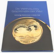 7 Gedenkmünzen aus Feingold "10 Dollar".