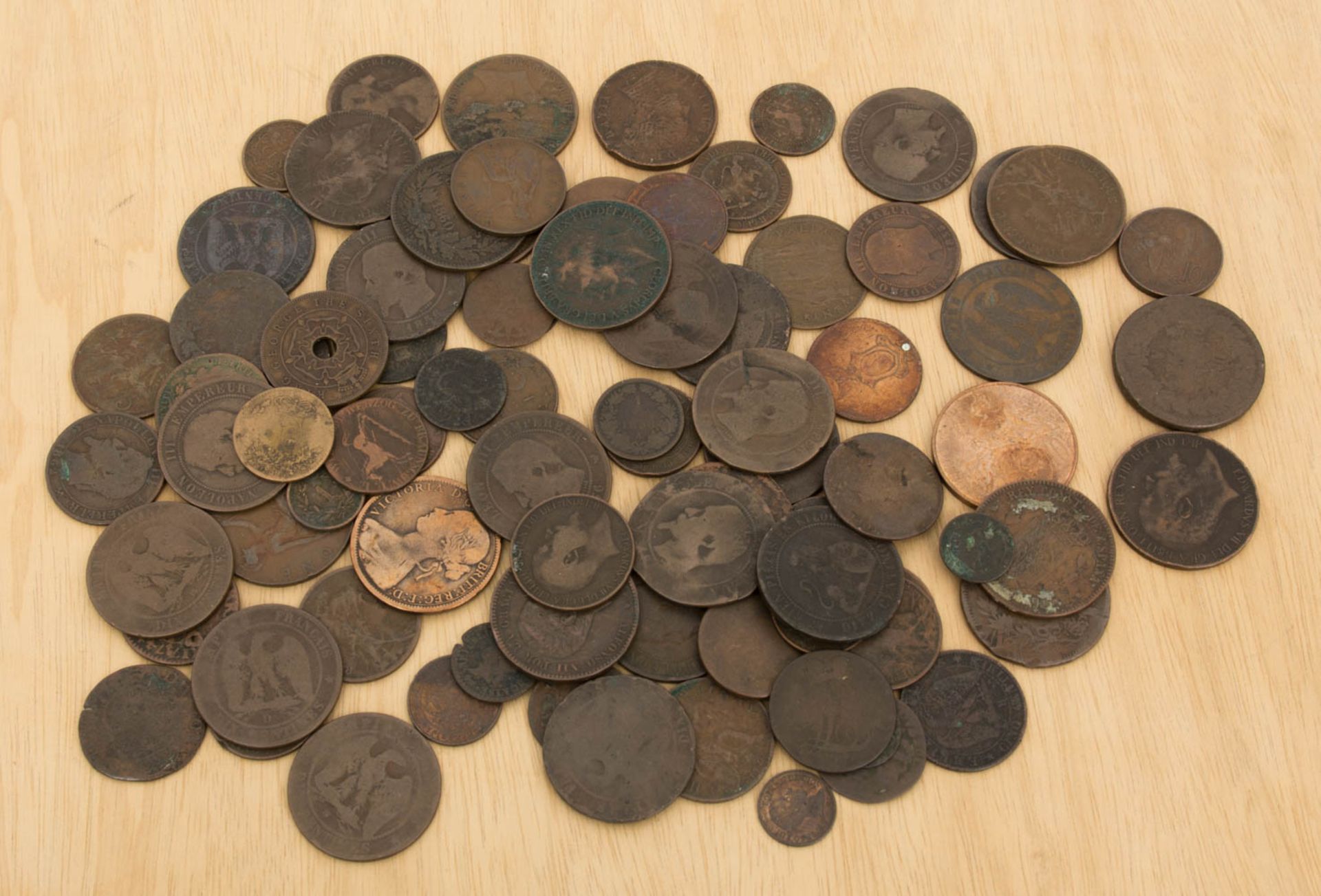Konvolut Kupfermünzen, 16.-19. Jahrhundert.