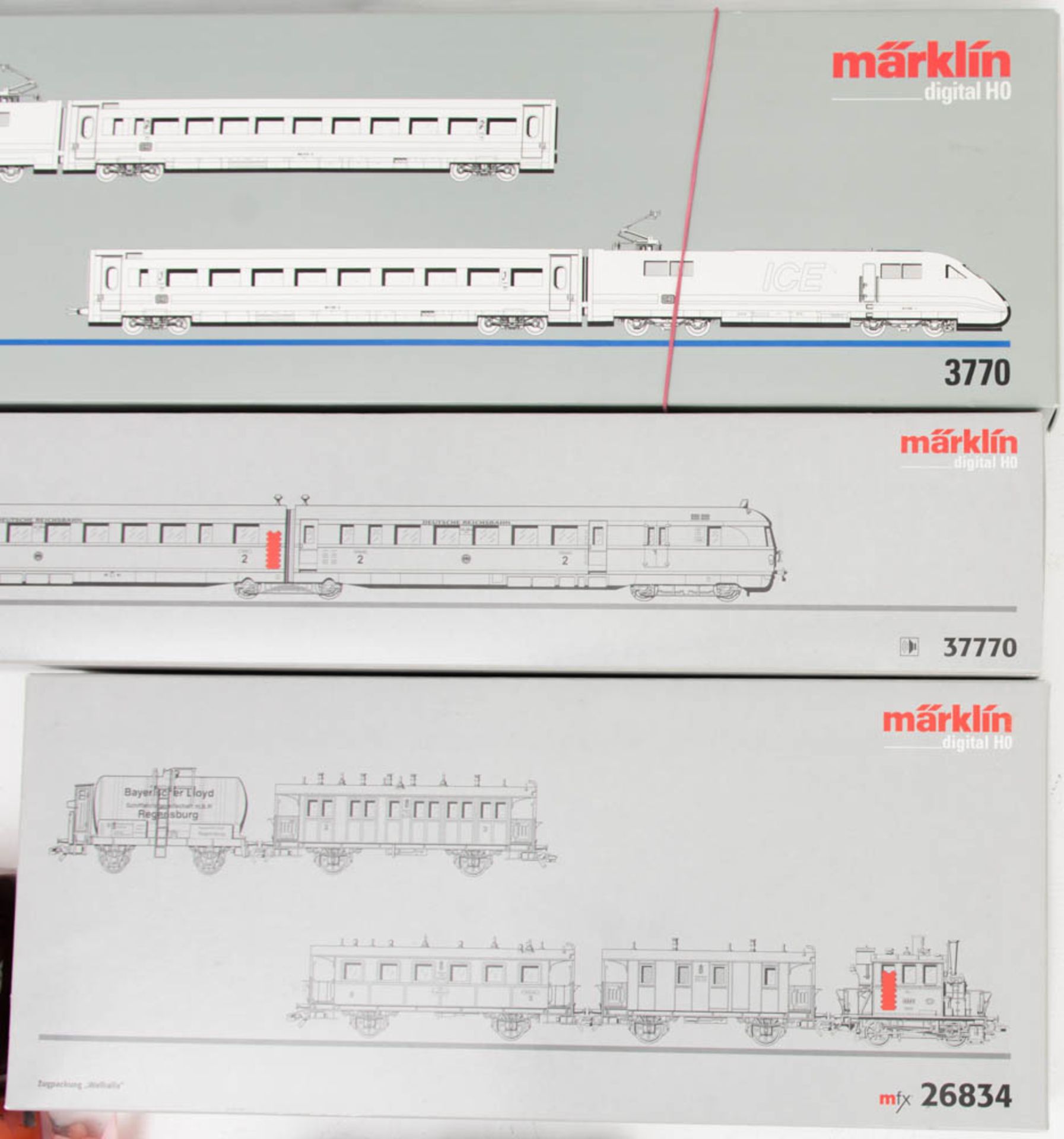 Komvolut von 8 Loks,Märklin und Primex, teilw. in original Verpackung. - Bild 2 aus 4