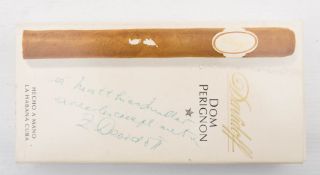 Davidoff, Dom Perignon, Cuba, 1982.