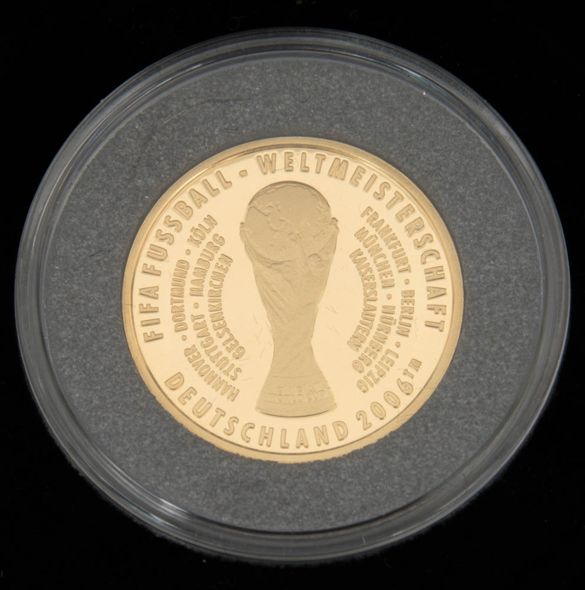 Goldmedaille FIFA WM 2006 mit Etui - Bild 2 aus 3