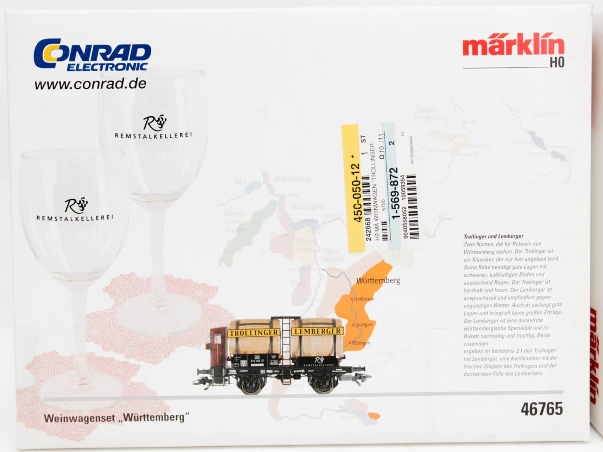 Konvolut Märklin Waggons in original Verpackung. - Bild 9 aus 10