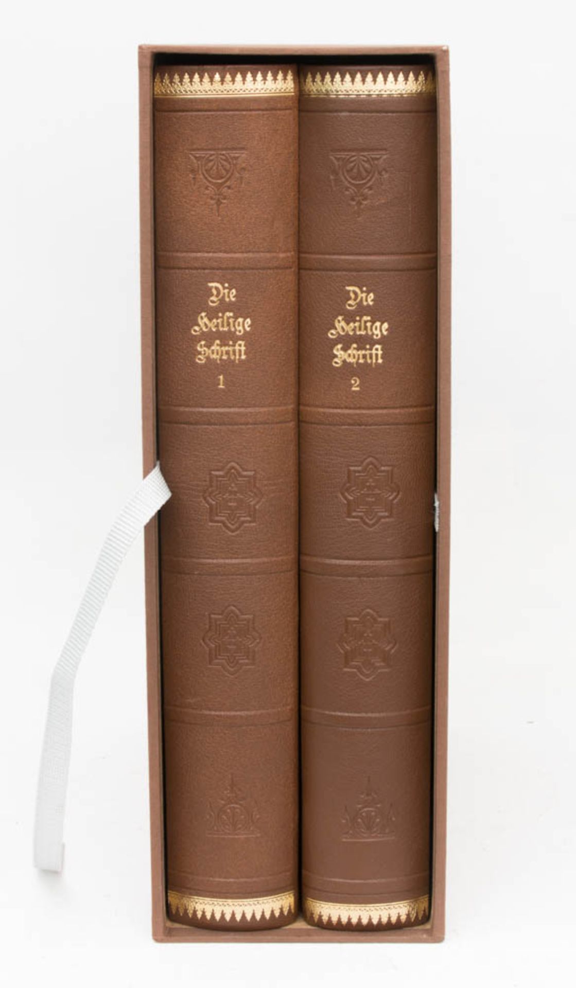 Die Heilige Schrift des Alten und Neuen Testaments, Zwei Bände, Gustave Doré, Stuttgart.Die