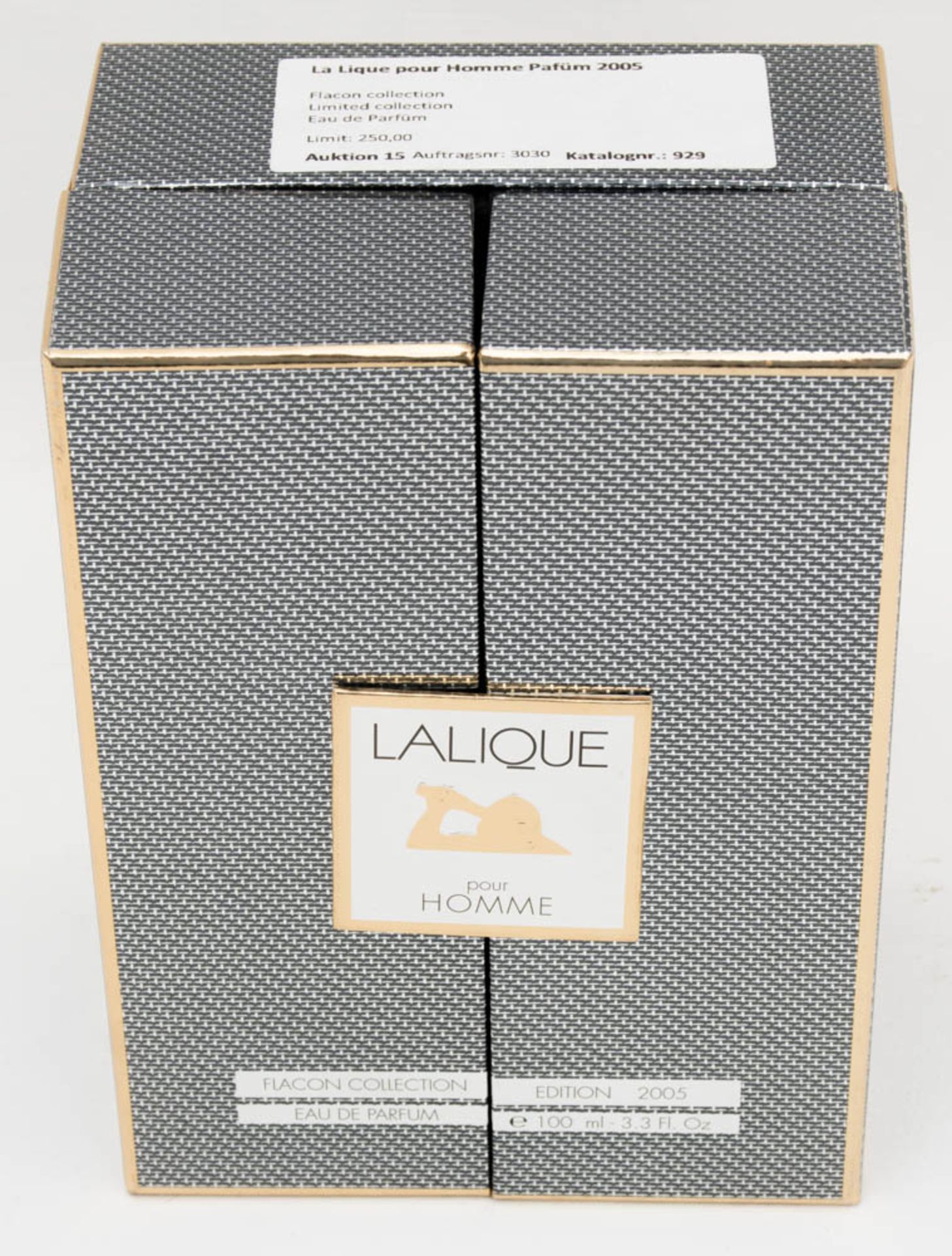 Lalique pour Homme Eau de Parfum Samurai Edition 2005.Limited collection im Sammlerflakon für - Bild 2 aus 4