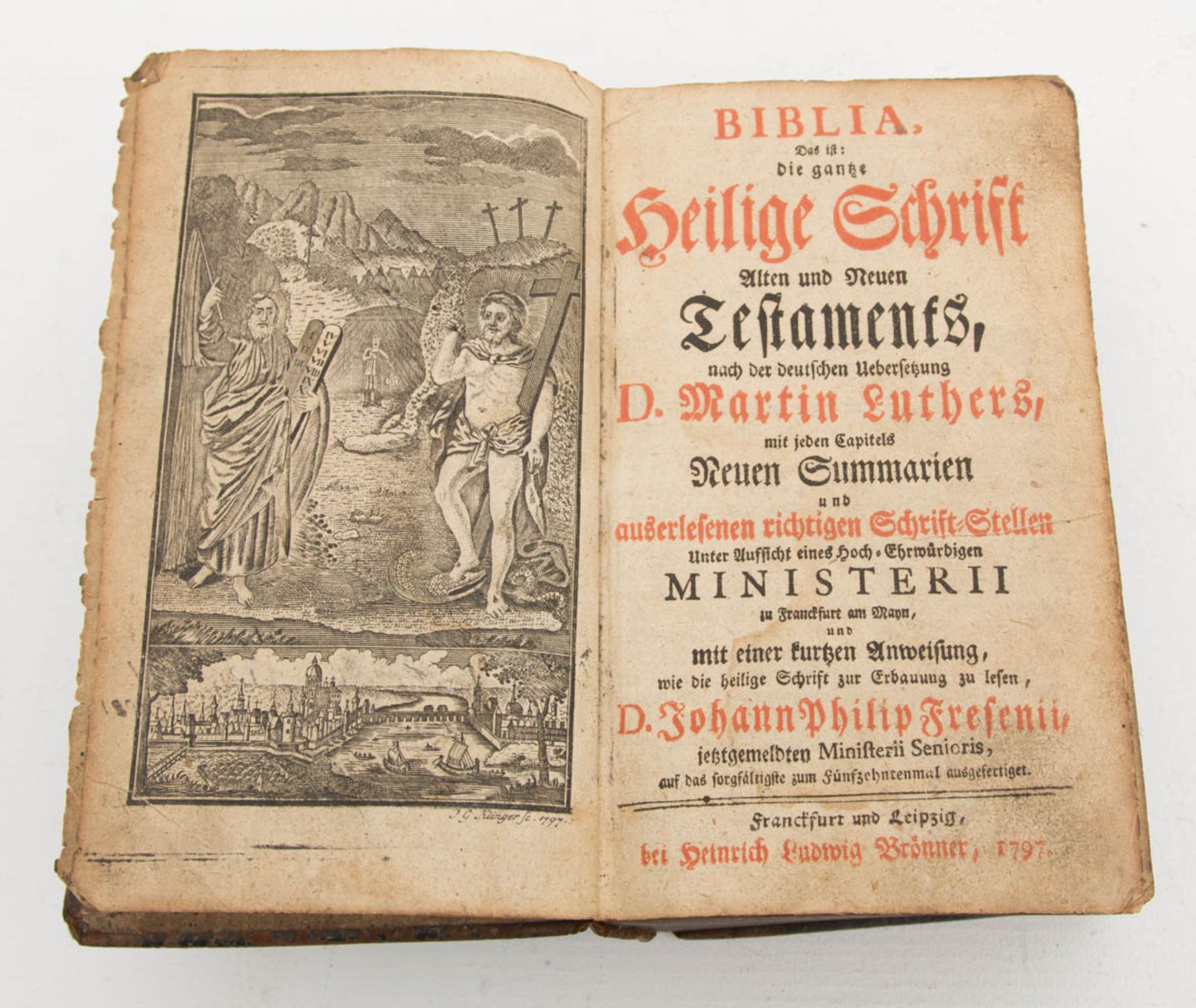 Biblia - die ganze Heilige Schrift des alten und neuen Testaments, nach der deutschen Übersetzung D. - Bild 5 aus 6