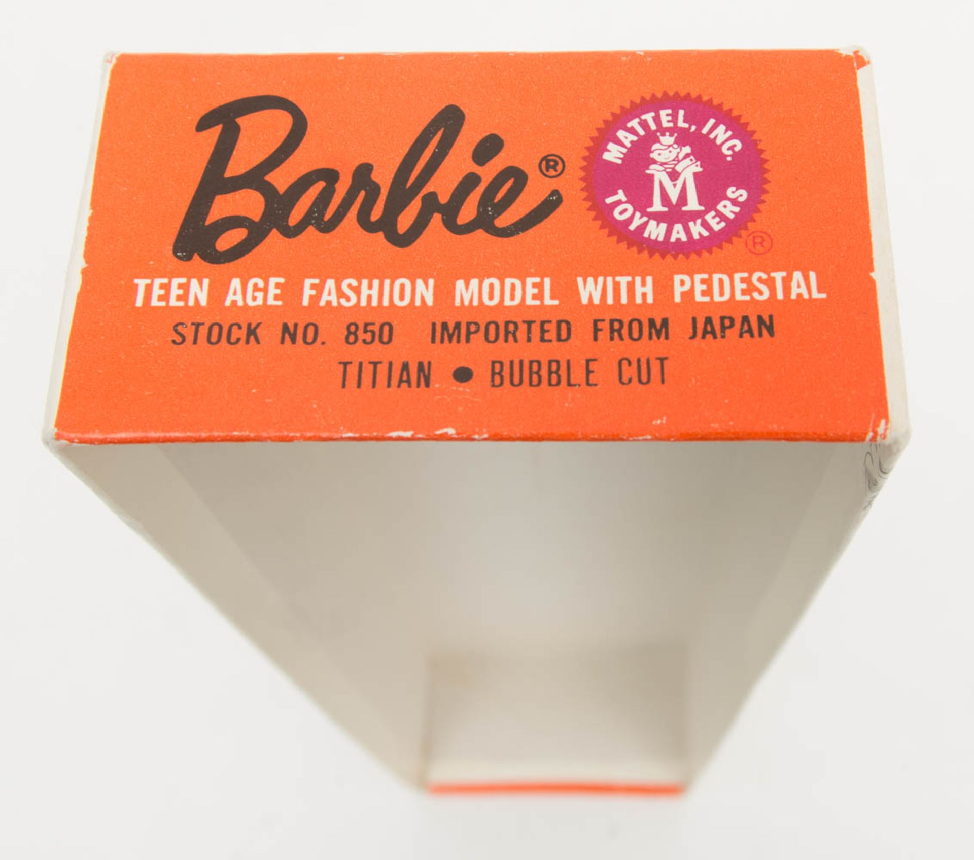 Barbie, by Mattel 1962.Antike Barbiepuppe in Originalkarton. - Bild 7 aus 7