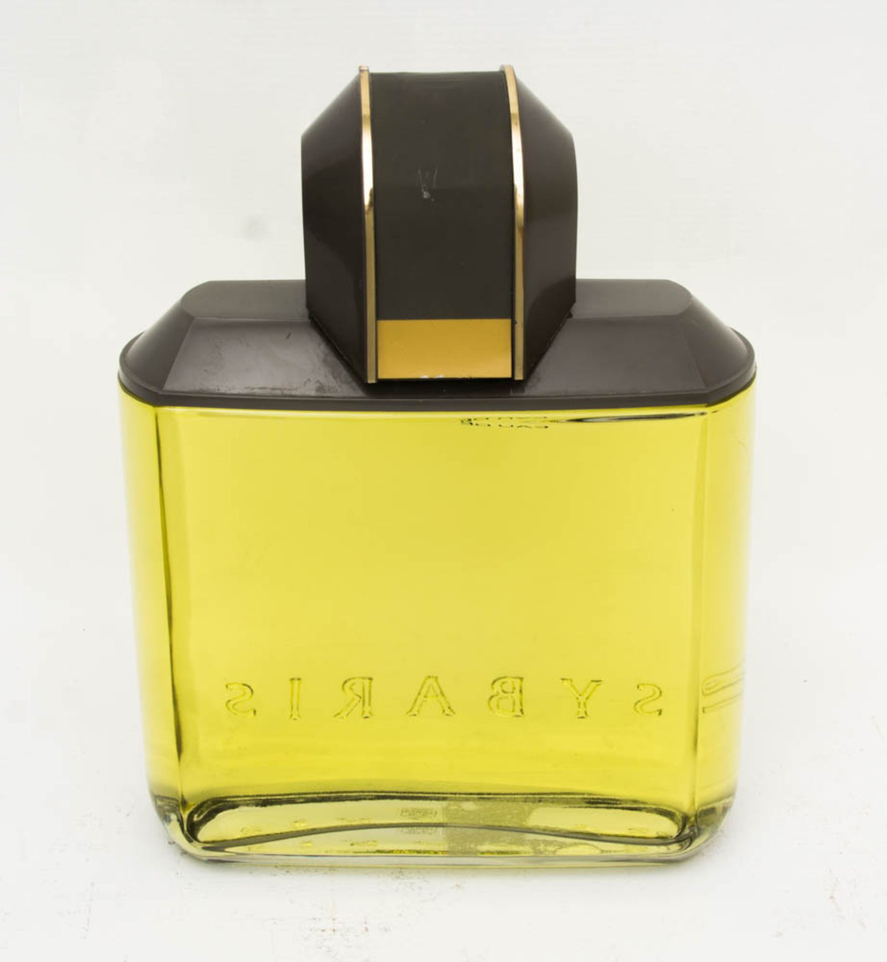 Großfactice Sybaris Eau de Toilette.Aus dem Nachlass der Schlossparfumerie Stuttgart. 20 x 9 x 28 - Bild 2 aus 2