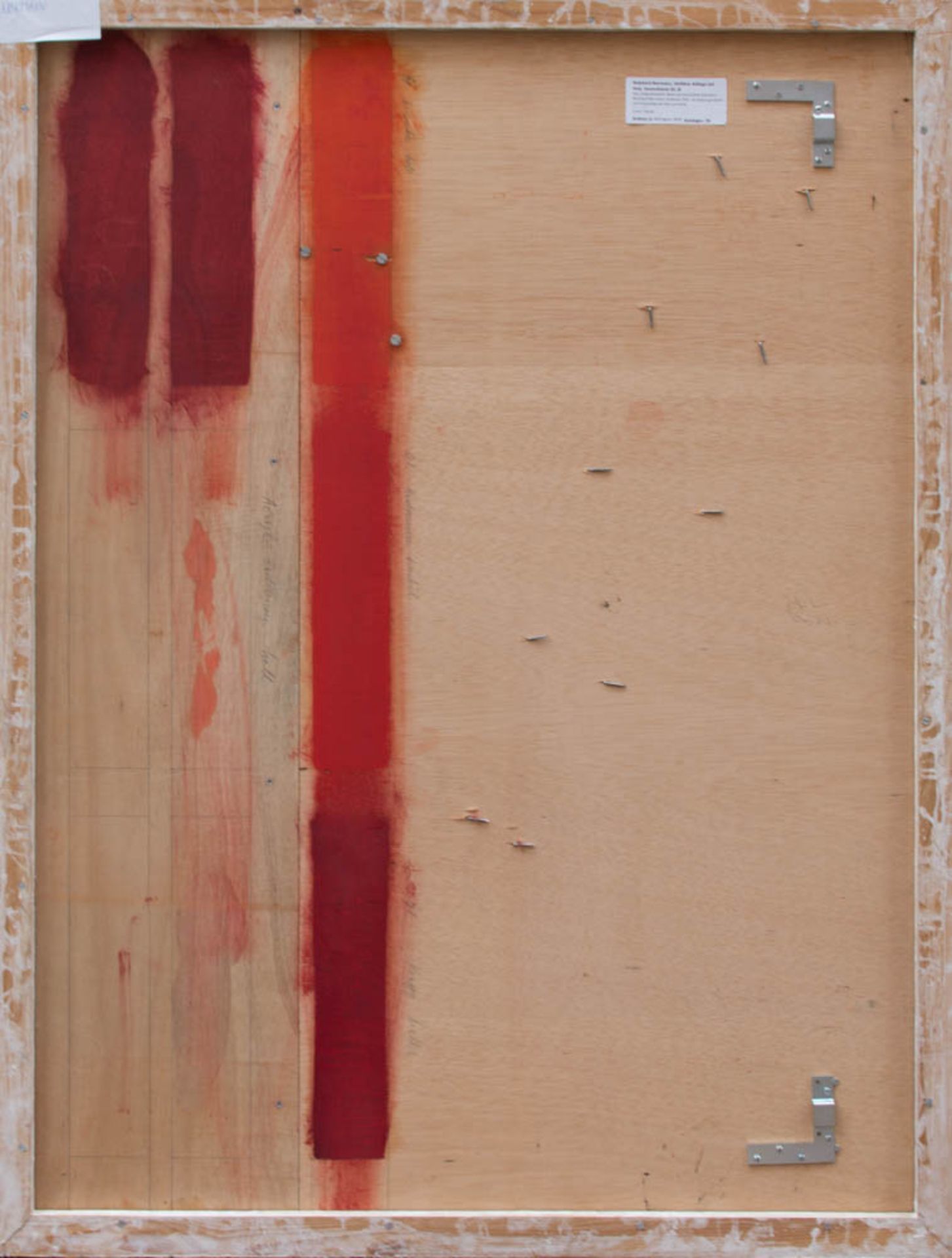 Reinhard Normann, Untitled, Collage auf Holz, Deutschland 20. Jh.Das zeitgenössische Werk des - Bild 4 aus 4