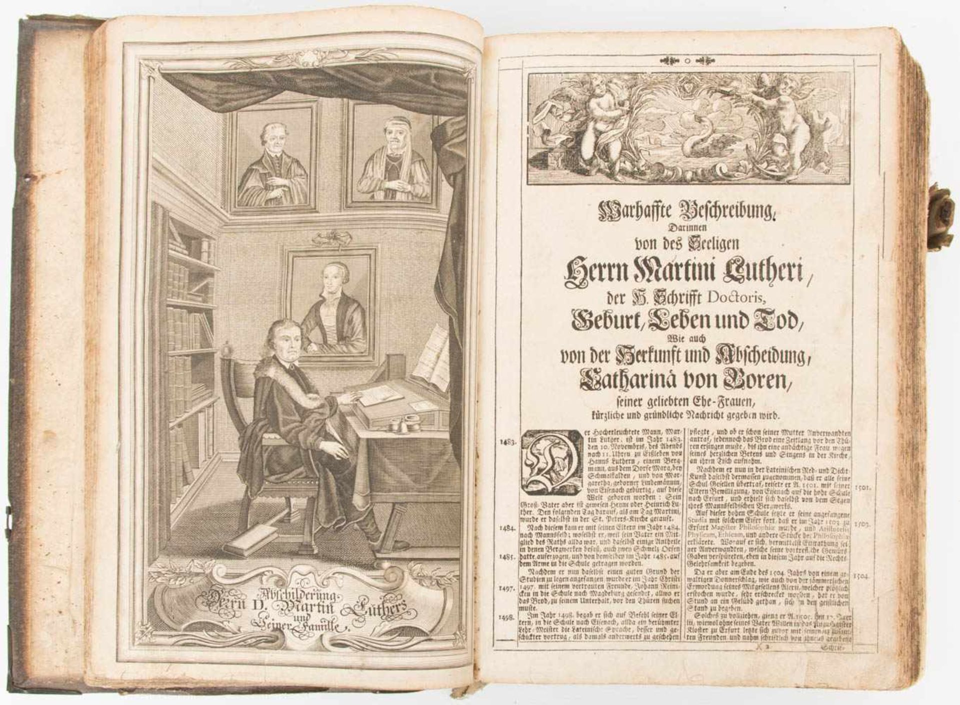 Illustrierte Dilherr-Bibel, Endter-Verlag, Nürnberg, 1736.Die ganze heilige Schrift des Alten und - Bild 3 aus 7