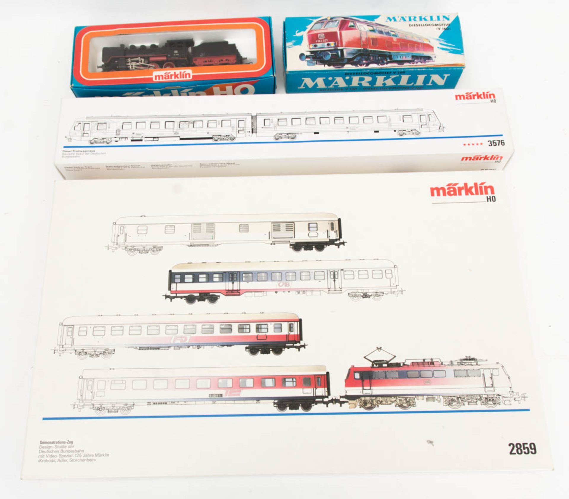 Konvolut Märklin Wagen in original Verpackung.Alle bespielt und nicht auf Funktion überprüft. - Bild 3 aus 4