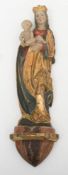 Heilige Maria mit Kind, Holz, Stil 16. Jh