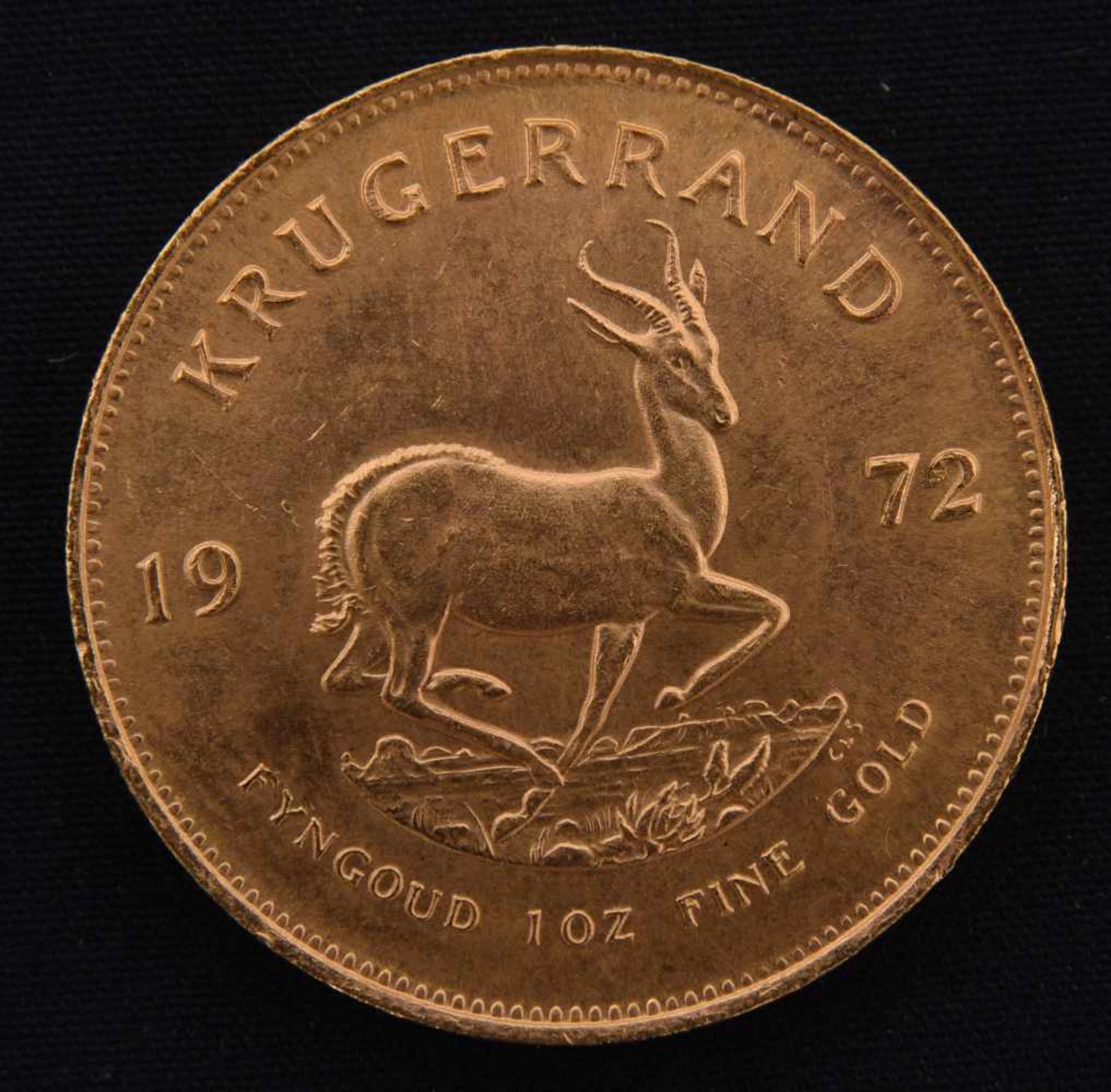 Krügerrand Gold 1972. - Bild 2 aus 2