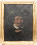 Rembrandt Stil, Der Trinkende, Öl auf Leinwand, um 1700.