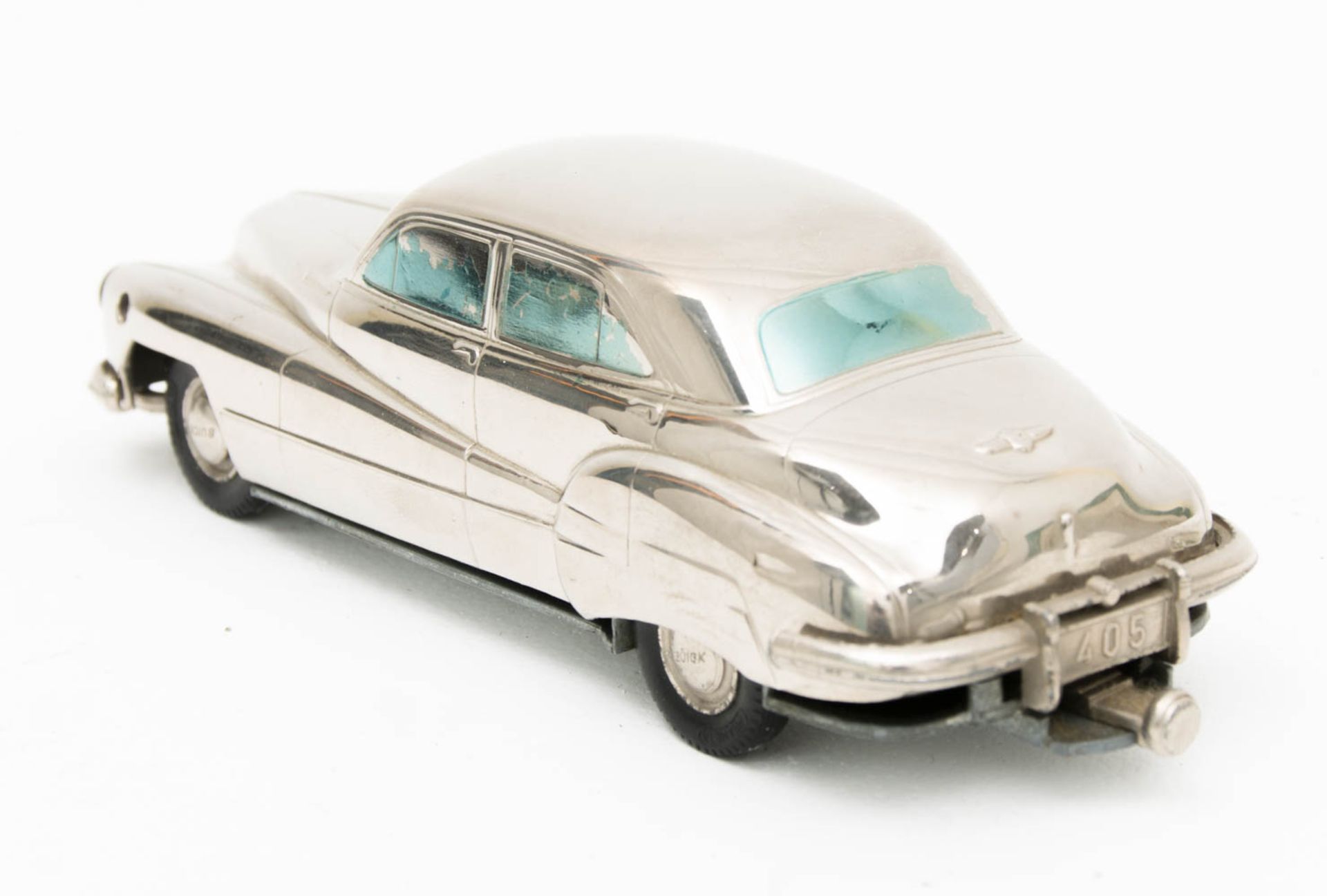 Modellauto Premium Buick 405. Made in Germany Brit. Zone. Uhrwerk. - Image 3 of 6