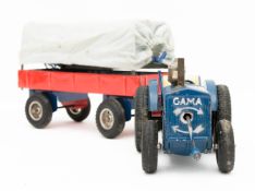 GAMA Traktor mit Anhänger.