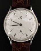 Frühes Modell einer Rolex Precision, späte 1950-1960er Jahre.