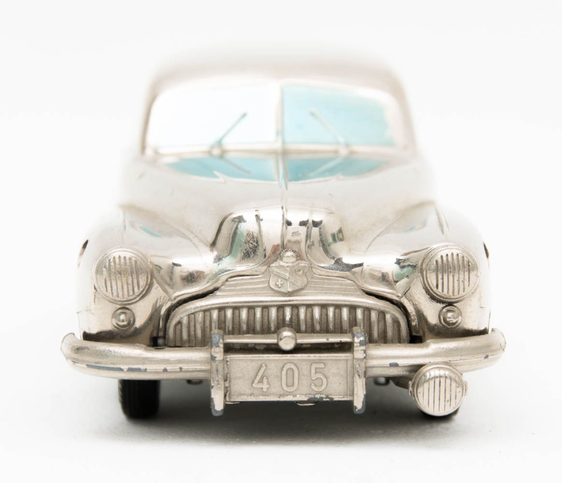 Modellauto Premium Buick 405. Made in Germany Brit. Zone. Uhrwerk. - Image 2 of 6