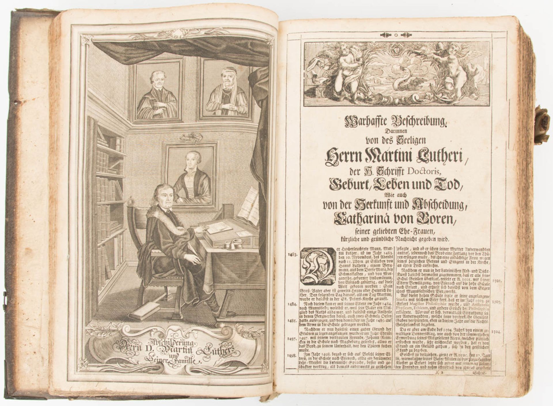 Illustrierte Dilherr-Bibel, Endter-Verlag, Nürnberg, 1736. - Bild 3 aus 7