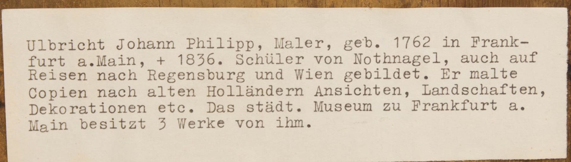 Ulbricht Johann Phillipp, Paar Humorvolle Szenen, Öl auf Holz, Mitte 18. Jh. - Bild 4 aus 12