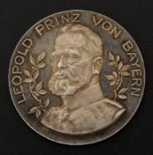 Seltene Silbermedaille 1915 Bayern Einnahme Warschaus.