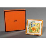 Hermès ashtray "La Siesta" with original box (8x8cm)<