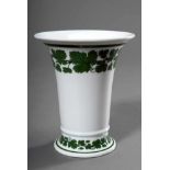 Meissen crater vase "Vine leaves", 20th century, h. 16,5cm