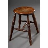 English kitchen stool, h. 44cm