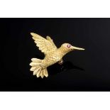 GG 750 "Hummingbird" needle with ruby eye, 6,5g, 3x2,3cm