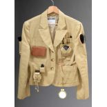 MOSCHINO COUTURE "Survival Jacket" from the spring/summer collection 1991 "REPETITA JUVAN": Stylized
