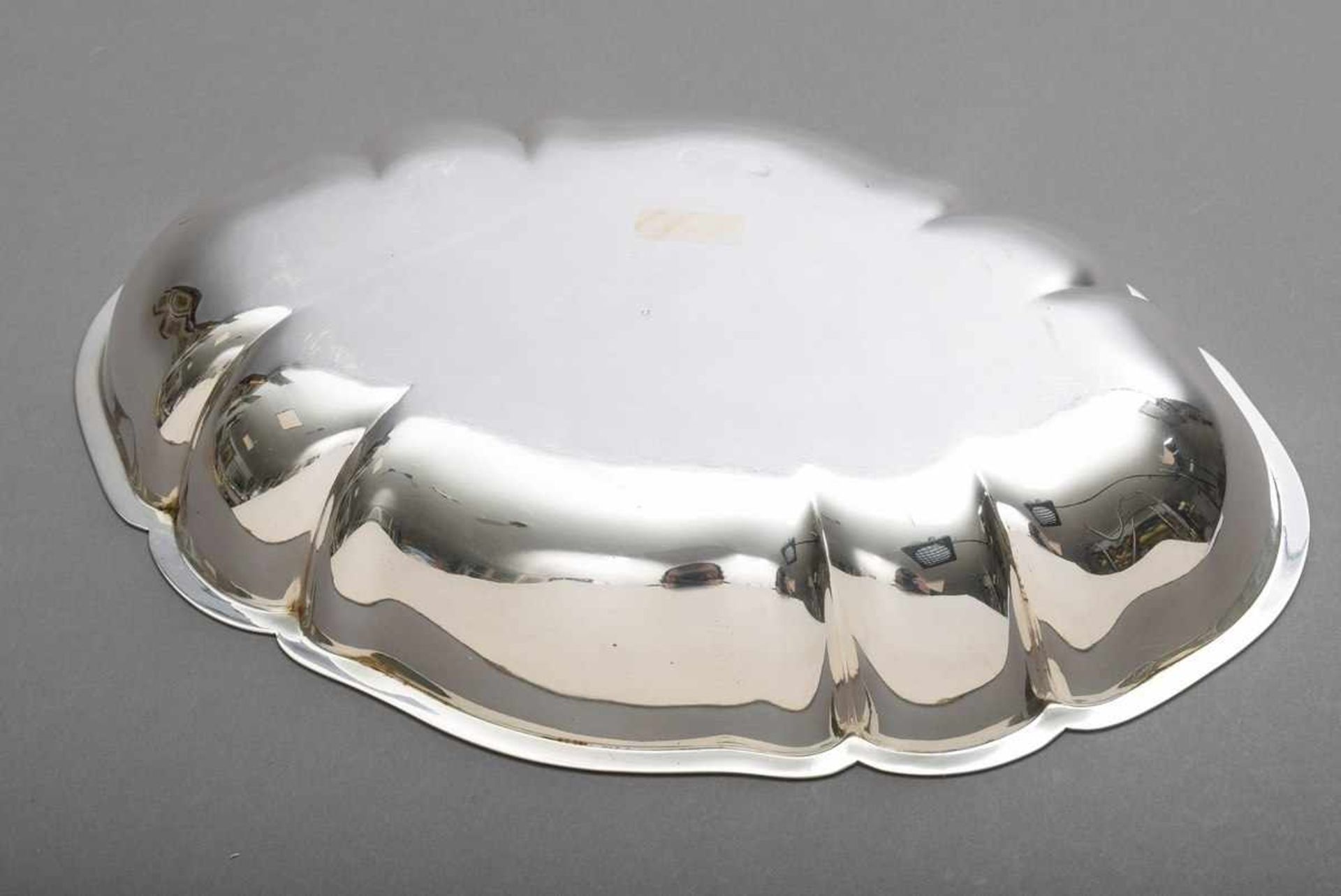 Heavy bowl "Chippendale", Wilkens, silver 800, 701g, 30,5x20cmSchwere Schale "Chippendale", Wilkens, - Bild 2 aus 3