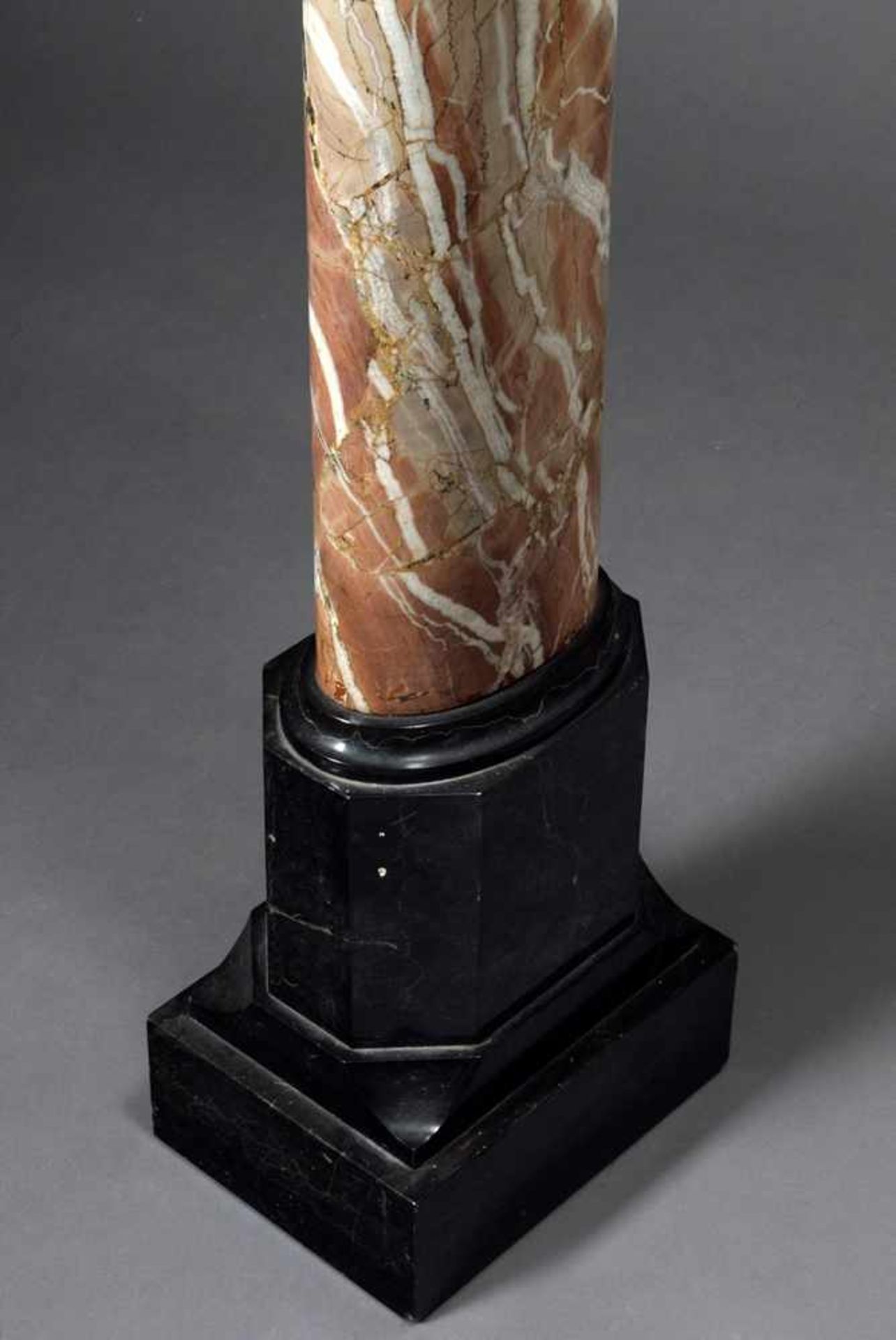 Lederer, Hugo (1871-1940) "Archer" on a two-coloured marble column with oval shaft and - Bild 5 aus 16