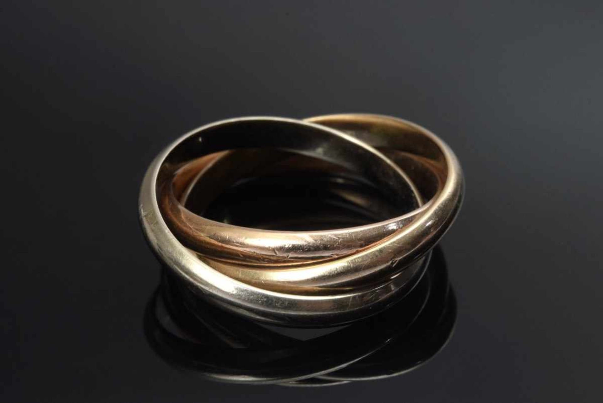 GG/RG/WG 750 ring, 5.8g, size 51, wear marksGG/RG/WG 750 Ring, 5,8g, Gr. 51, Tragespuren