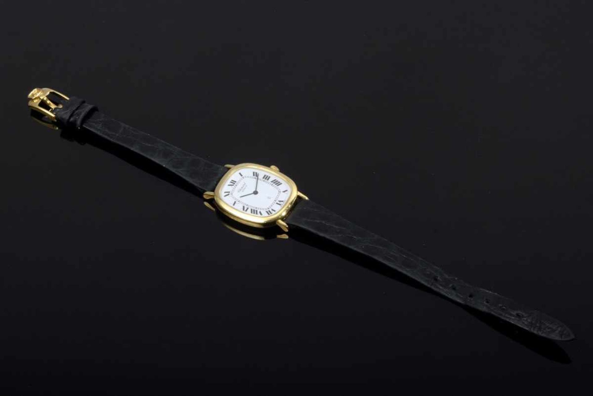 Classic GG 750 Chopard ladies' watch, quartz movement, roman numerals, minute indices, white dial, - Image 6 of 6