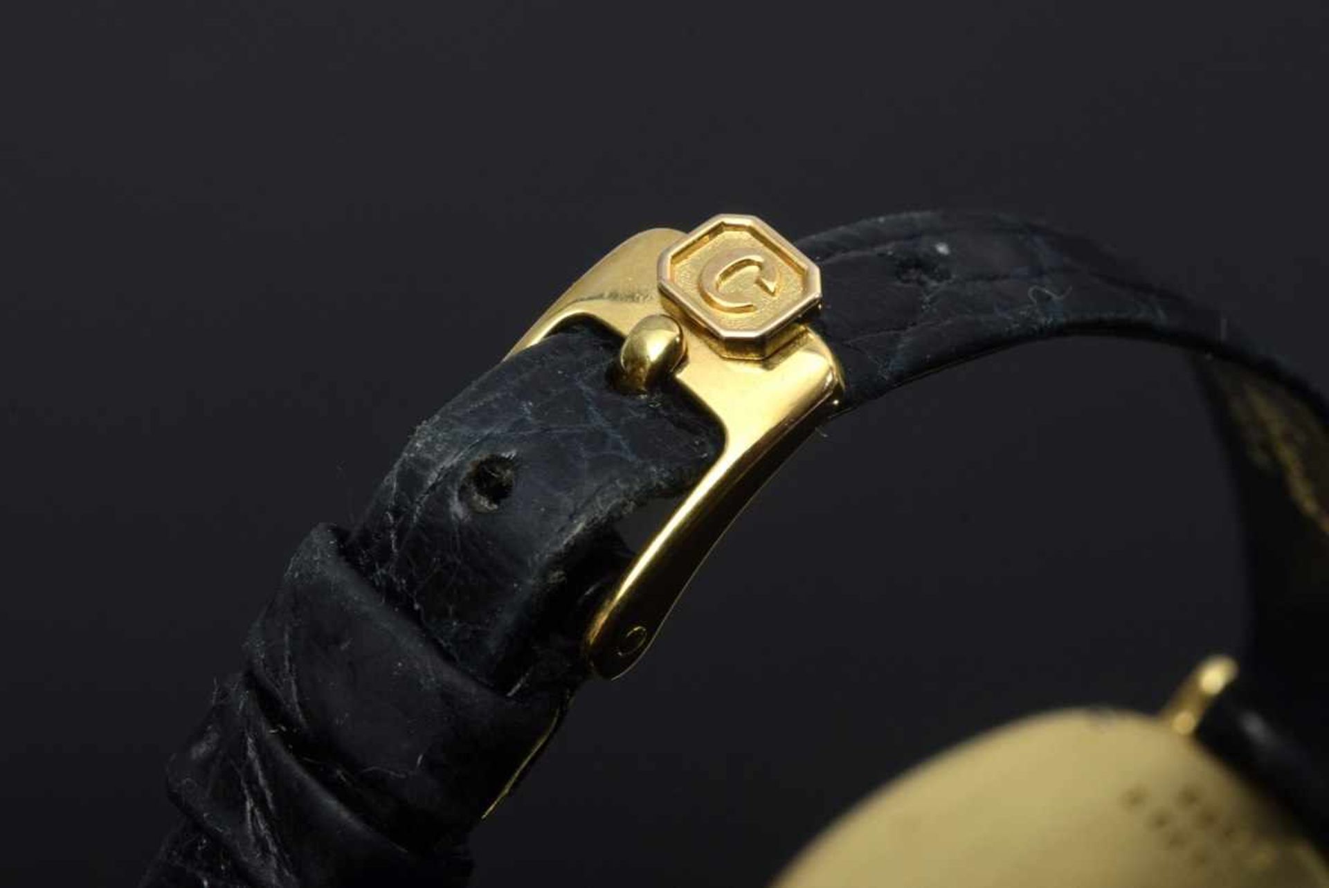 Classic GG 750 Chopard ladies' watch, quartz movement, roman numerals, minute indices, white dial, - Image 5 of 6