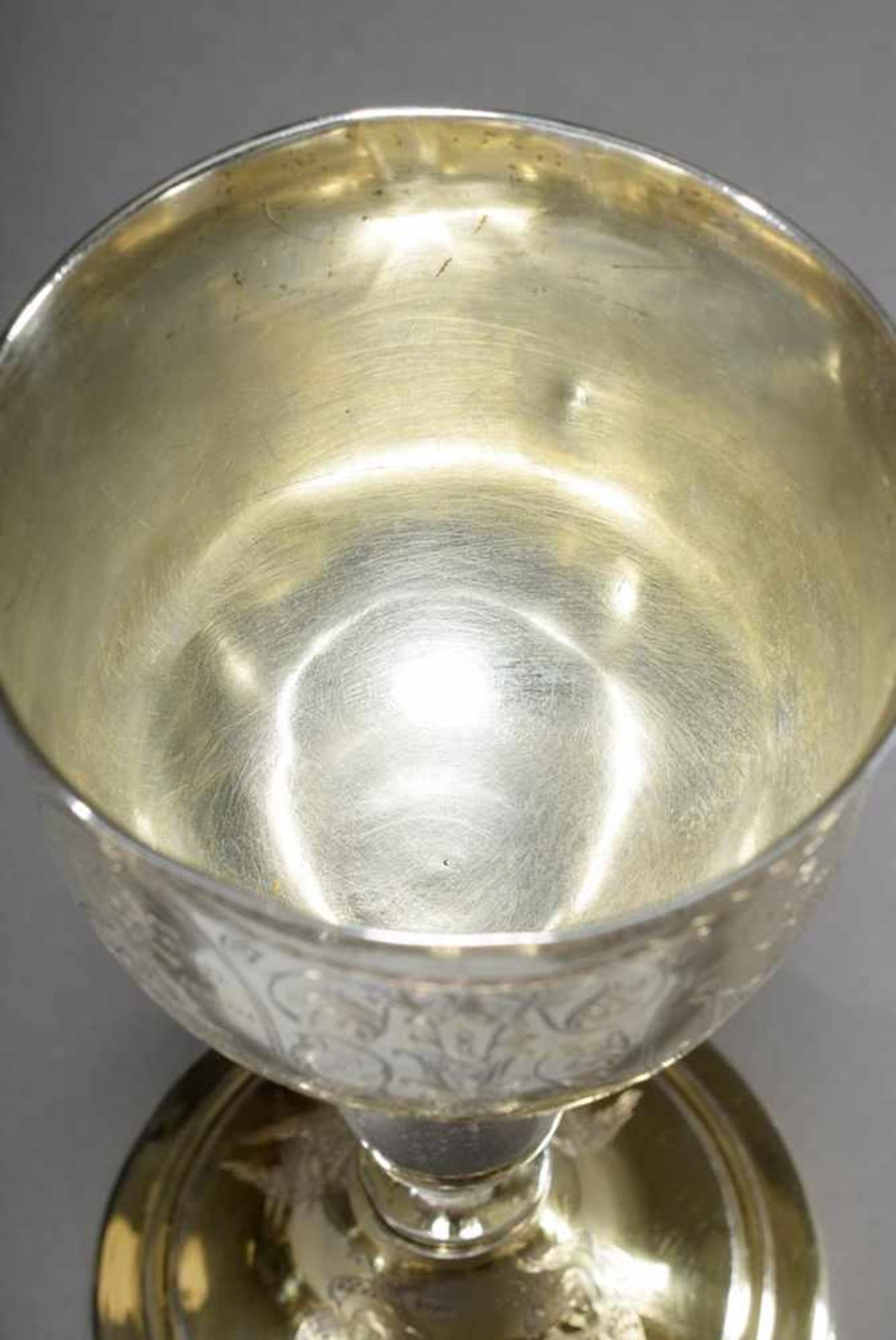 Russian measuring cup with finely engraved body "Arma Christi, John the Baptist, Christus - Bild 7 aus 9