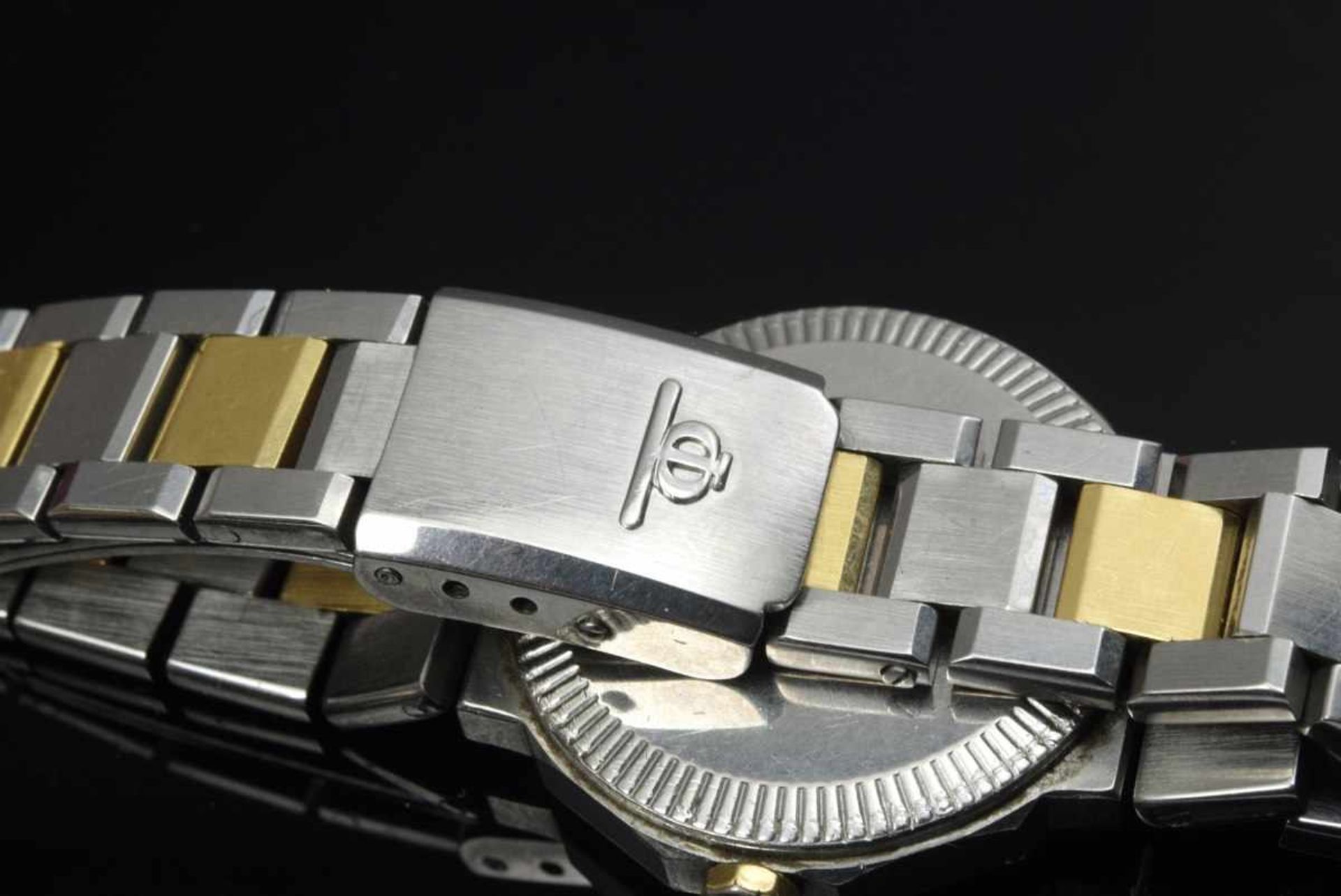 Baume & Mercier "Riviera" ladies' watch, stainless steel/gold, quartz movement, central second hand, - Image 3 of 4