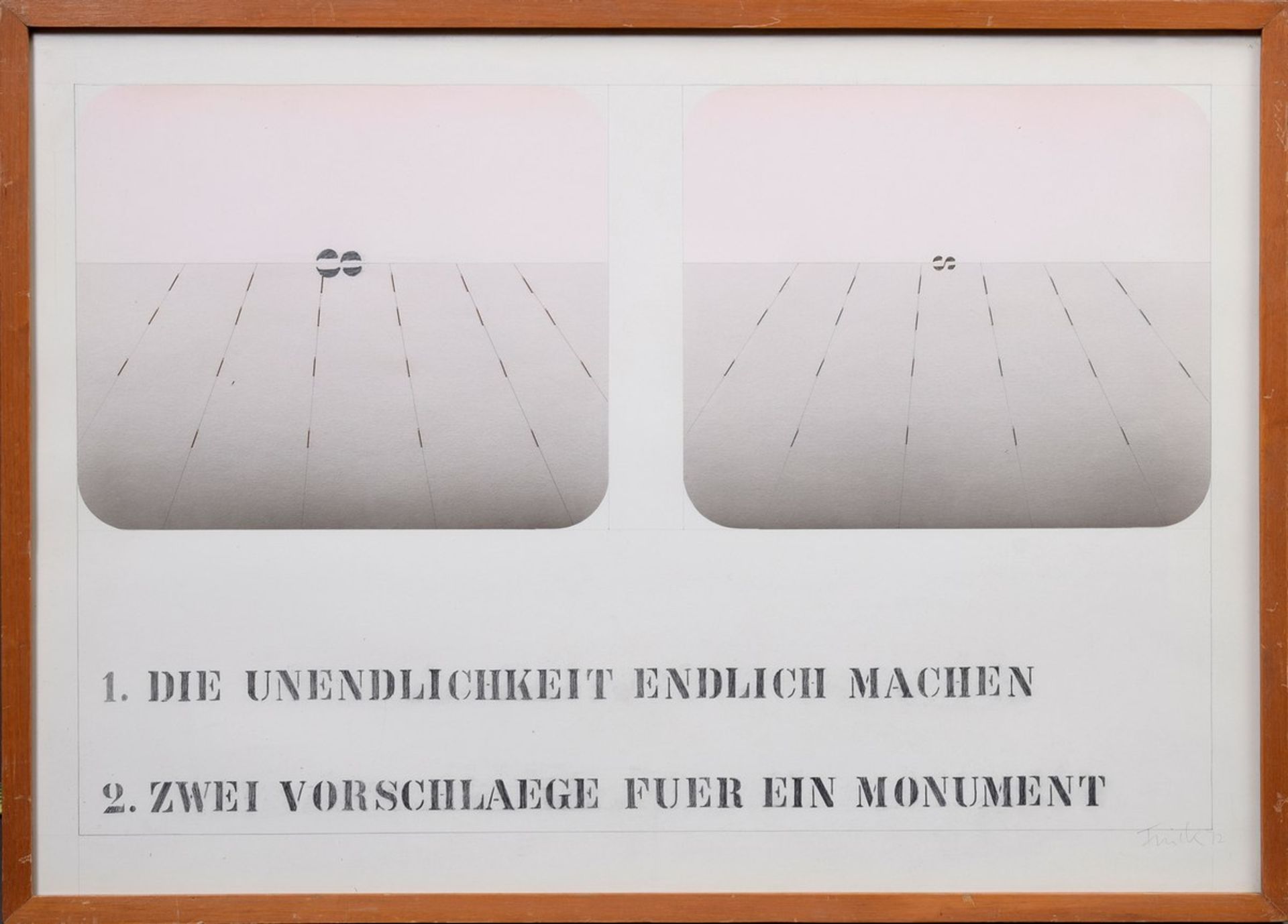 2 Diverse wohl Finck, Wolfgang (1945-2011) „Unendlichkeit“ und „Knoten im Horizont" 1972, - Bild 2 aus 9