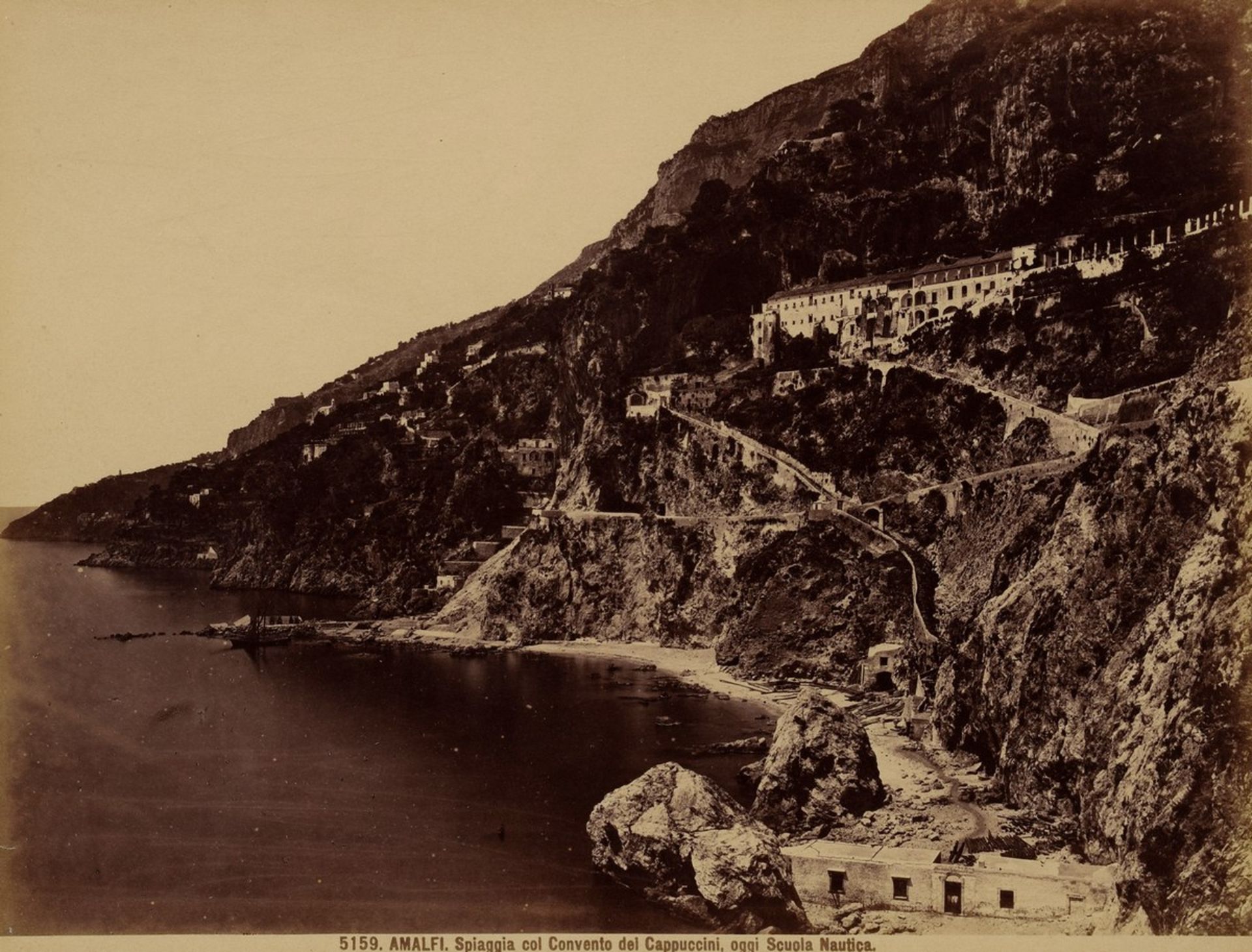 3 Diverse alte Souvenirfotos „Amalfi Küste" und „Capri“, 19,5x25cm (m.R. 31x41cm), leicht fleckig3 - Bild 6 aus 7