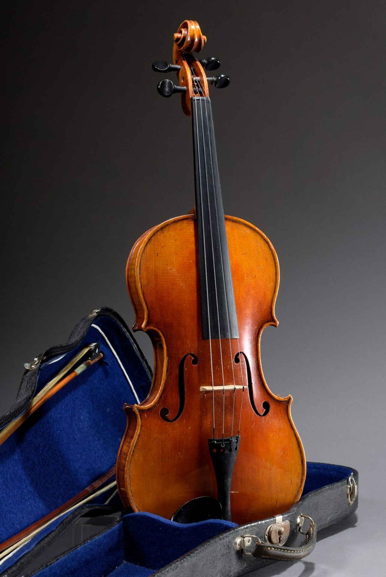 Bratsche / Viola, unbekannter Hersteller, 1. Hälfte 20. Jh., Korpuslänge 41cm (16 "), Gesamtlänge