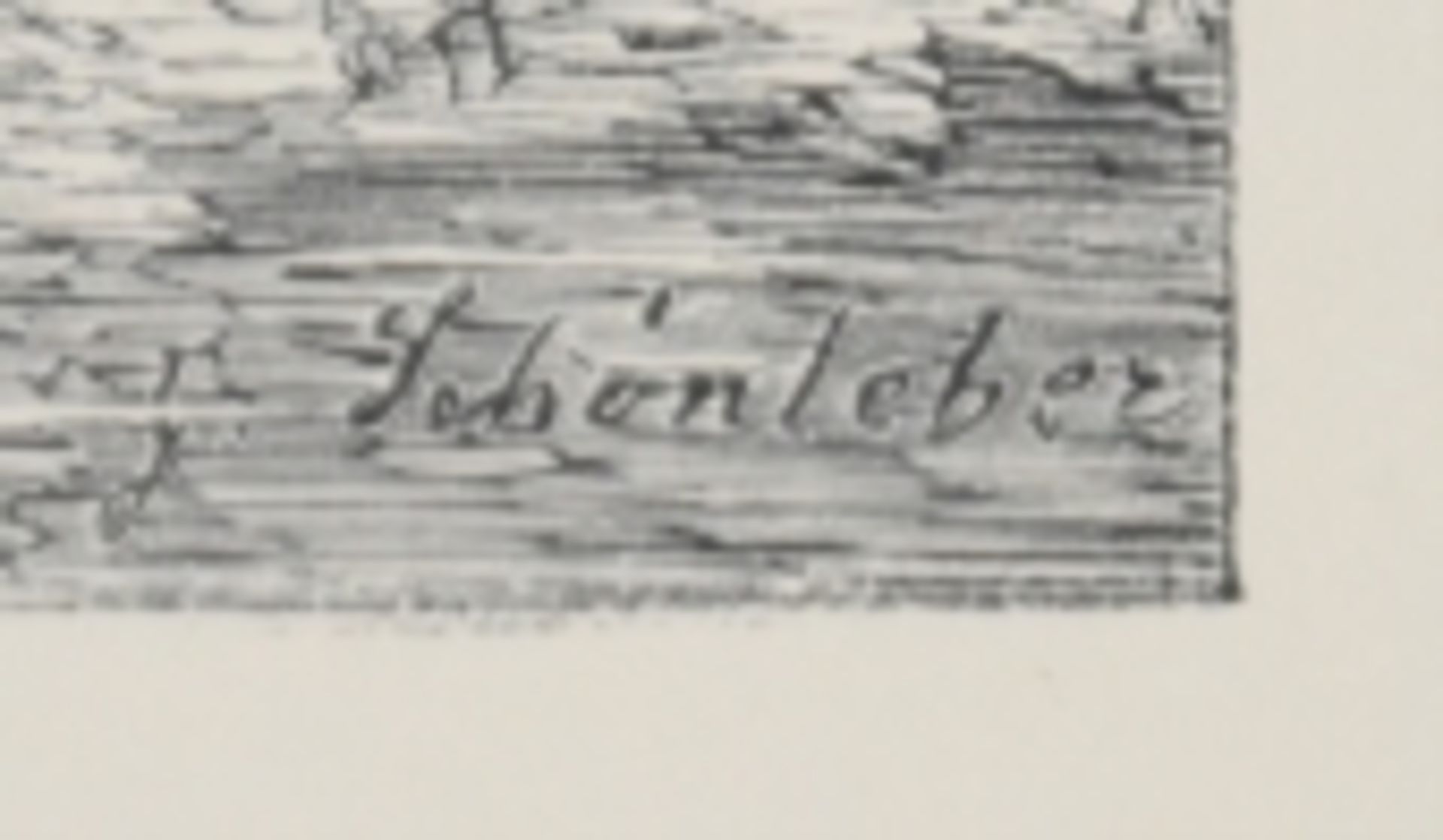 ANSICHT REICHENAU "The Reichenau", Stahlschnitt, rechts unten signiert, 18,5x24,5 cm, R - Bild 5 aus 5