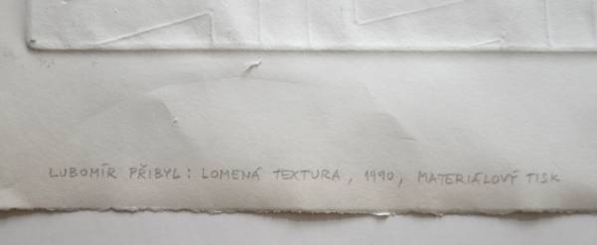 PIIBYL Lubomír (1937) "Lomena textura", Radierung, rechts unten signiert und (19)80 datiert,PIIBYL - Image 3 of 5
