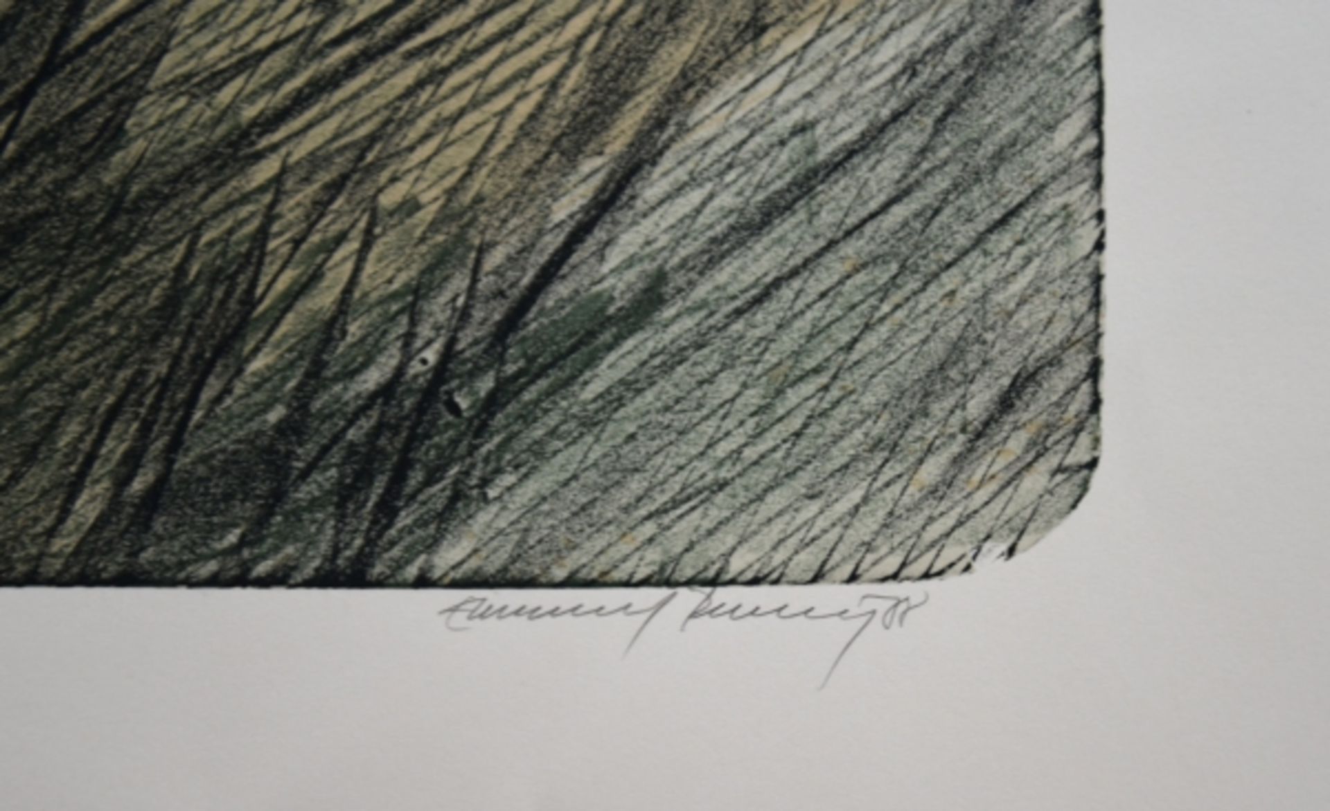 RANNY Emanuel "Abstrakte Kompositition", 3 Farblithographien - Bild 5 aus 13